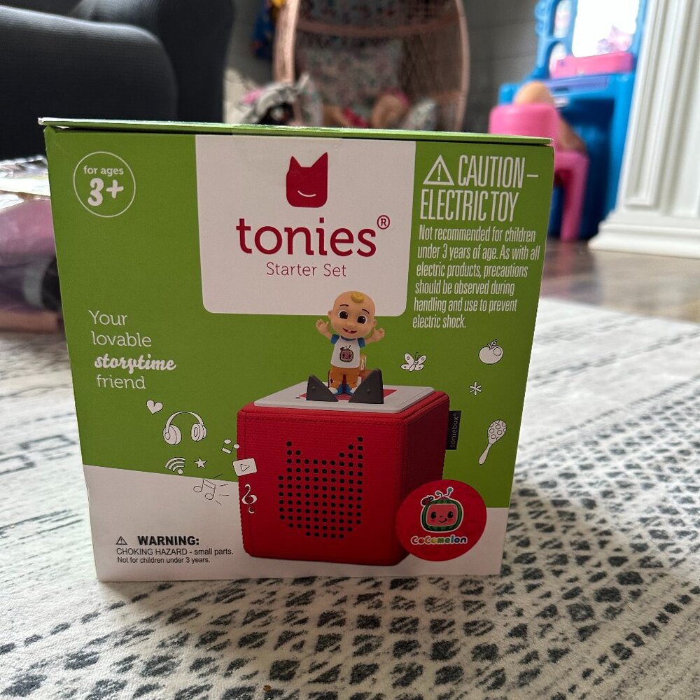 Cocomelon Tonie's Started box